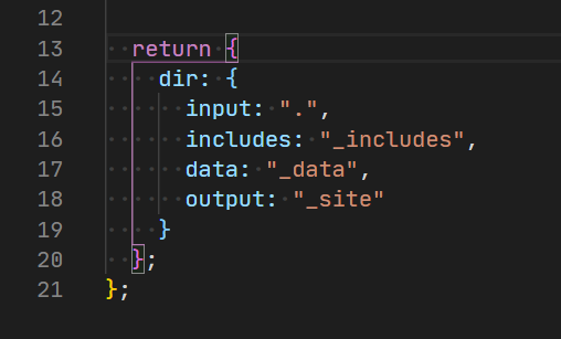Screenshot of indentation styles in Visual Studio Code after installing the Bracket Pair Colorizer extension